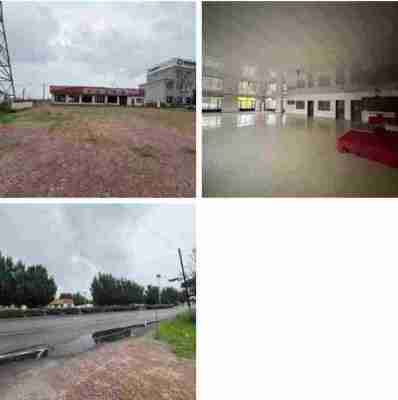 通辽市周边大院急租 临街300平大厅+400平大院急租